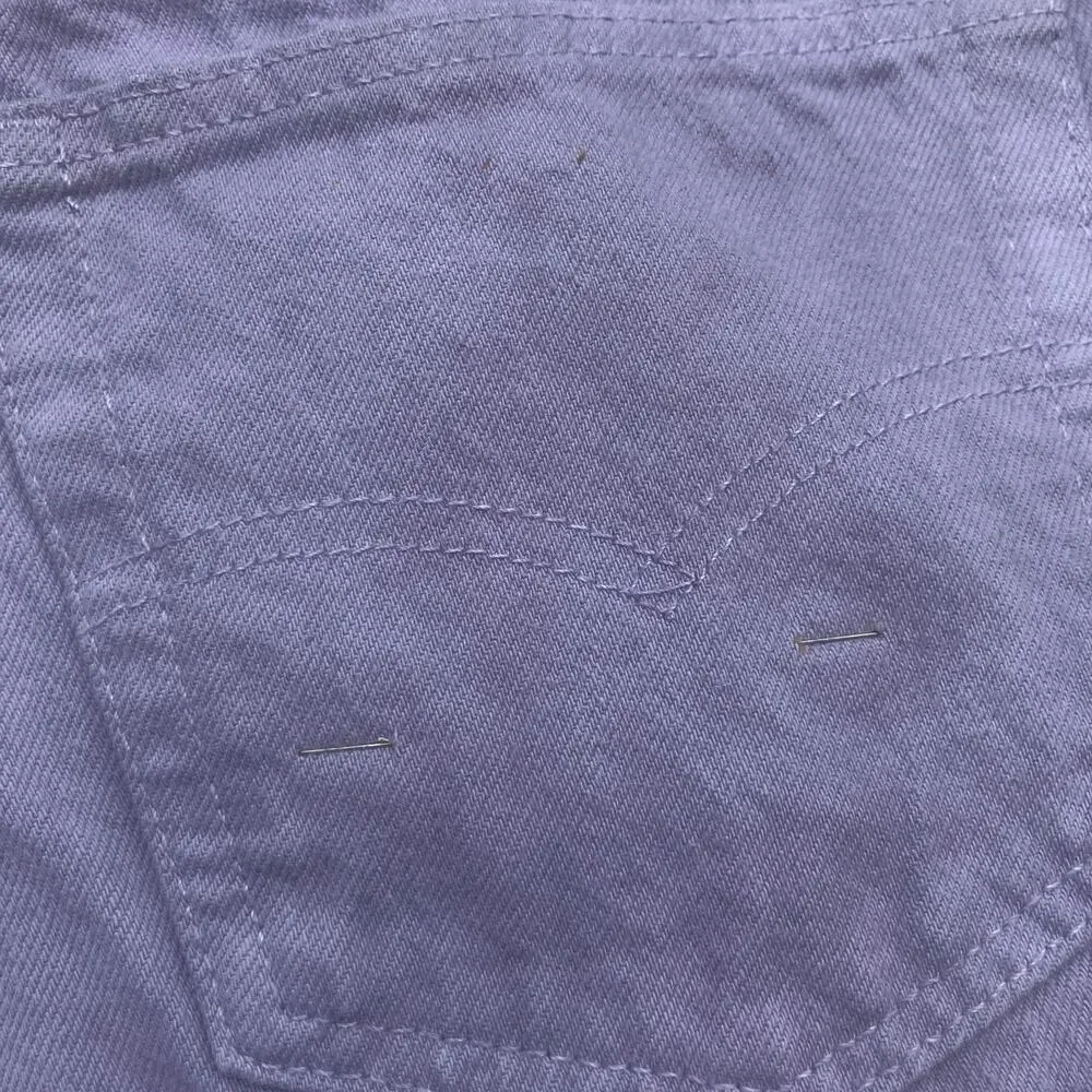 VTG Levi’s 501 Jeans Sz 33 x 32 (Act 31 x31) Gray Blue 525 Straight 80s Normcore